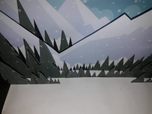 ¿como hacer un diorama de invierno?